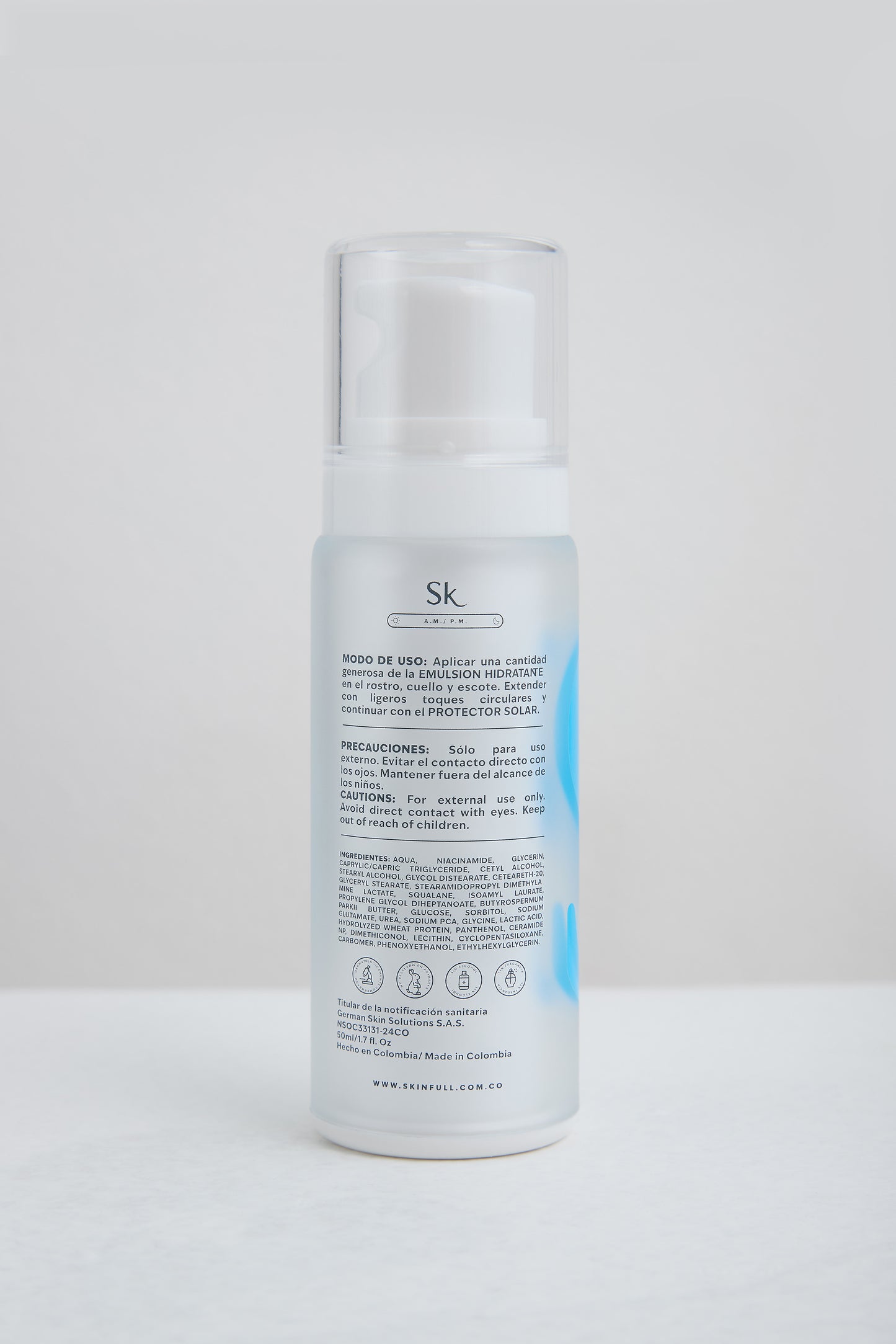 EMULSIÓN HIDRATANTE FACIAL (CREMA HIDRATANTE)